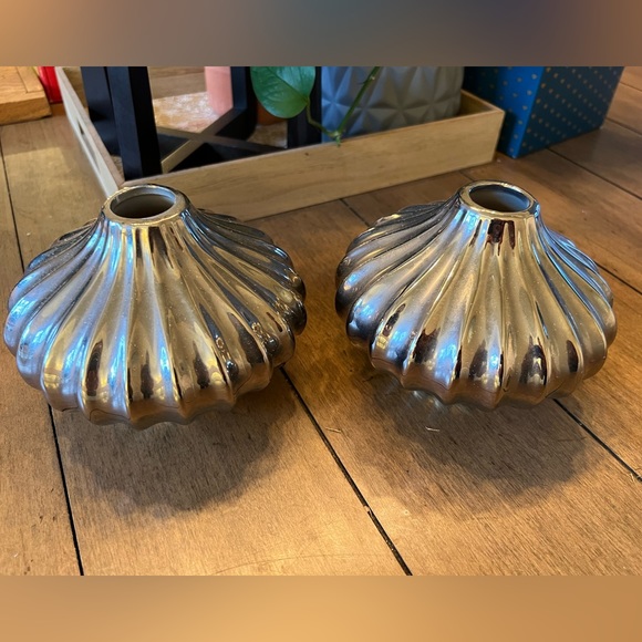 CB2 Accents Cb2 Rumba Fluted Vases Set Of 2 Poshmark